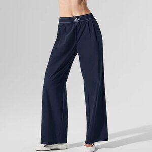 ALO Yoga Suit Up Trouser Navy Blue (Regular)👖✨